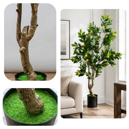 Planta artificial limonero decorativo 1.6mts