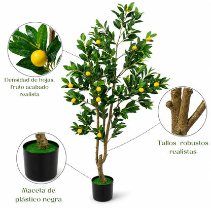 Planta artificial limonero decorativo 1.6mts