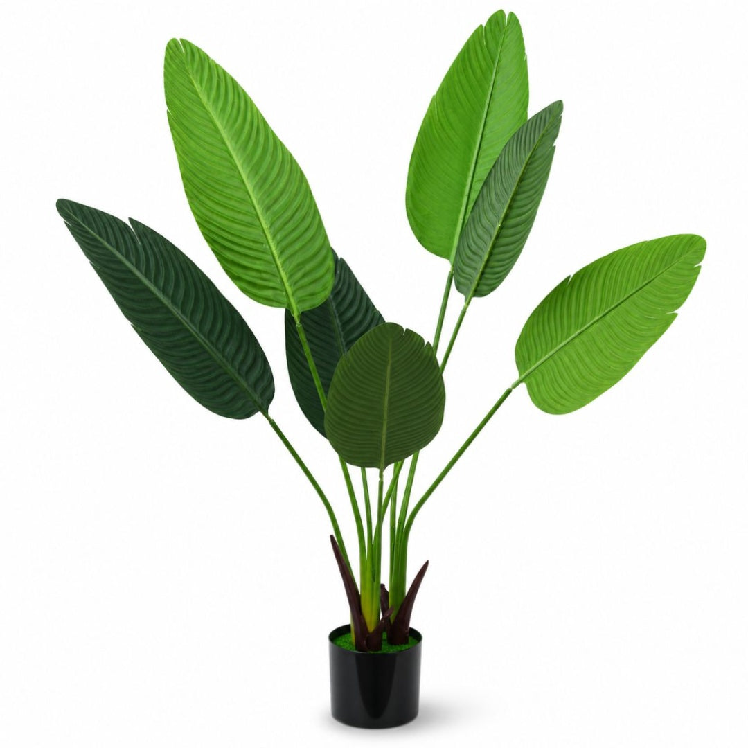 Planta artificial Strelitzia decorativa 1.1mts