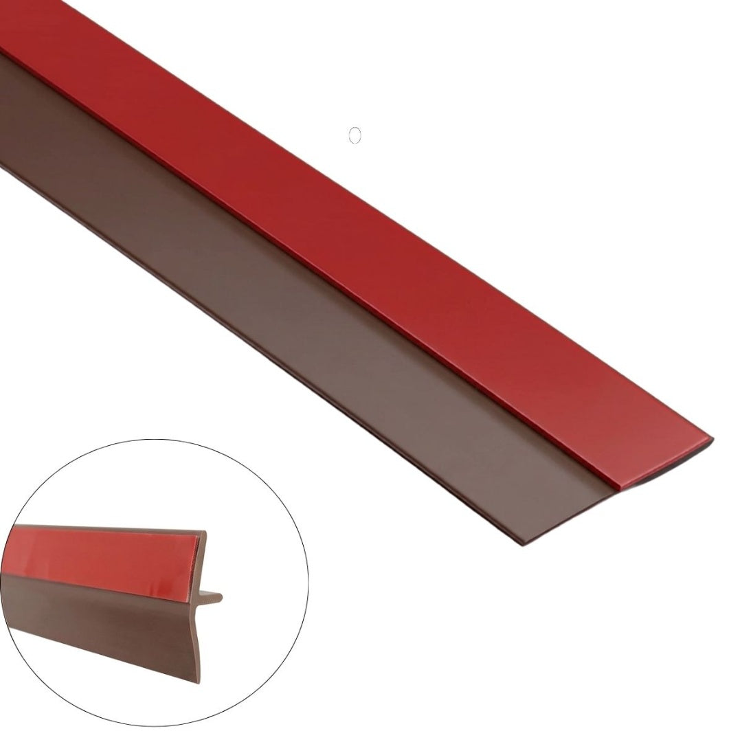 Burlete de PVC con adhesivo para puerta 1M x 3.5cm