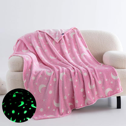 Manta luminosa rosa 150x200cm. Vigore