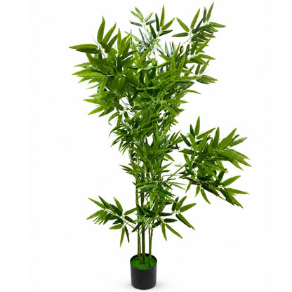 Planta artificial decorativa de bambú 1.8mts