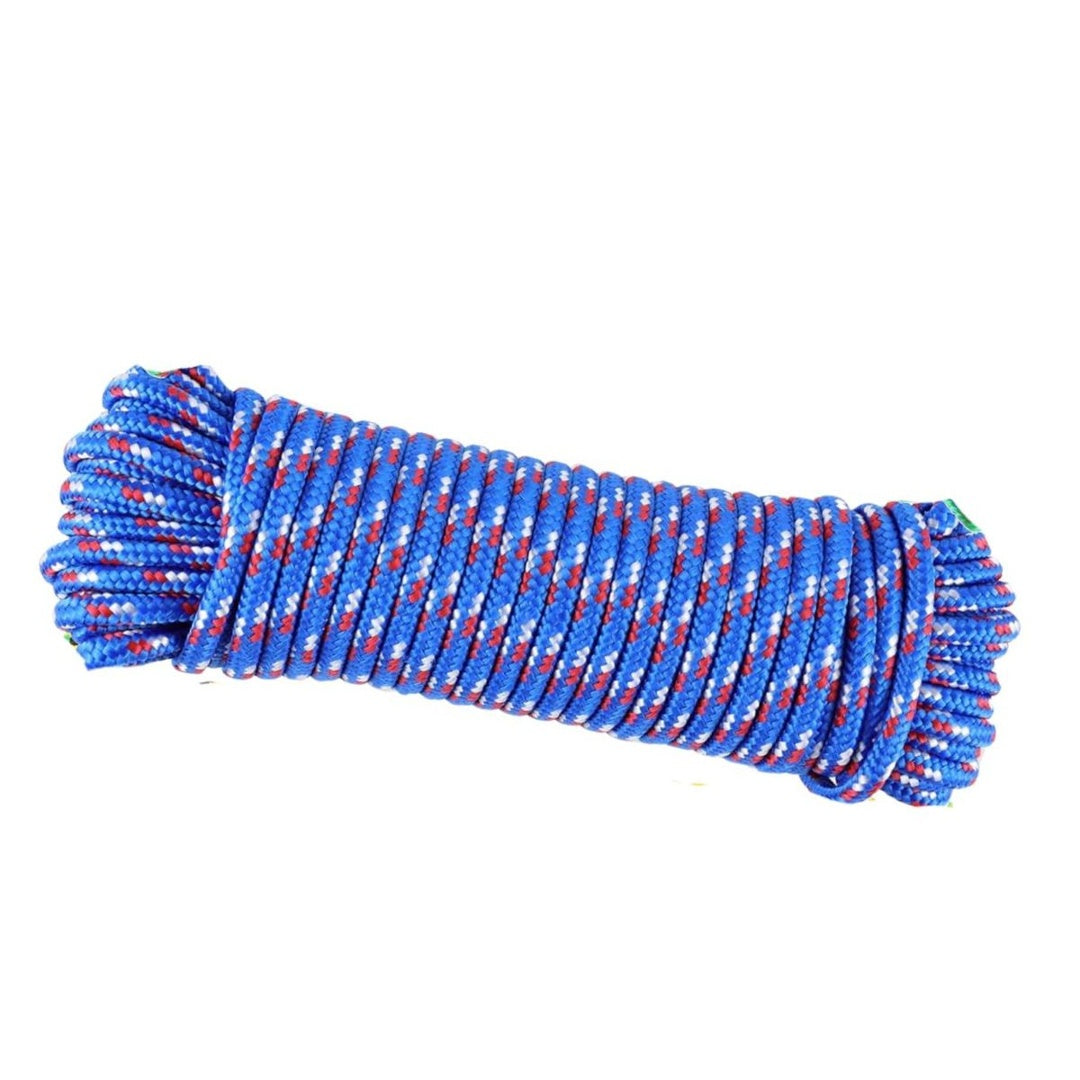 Cuerda azul para ropa 8mm x 10Mts