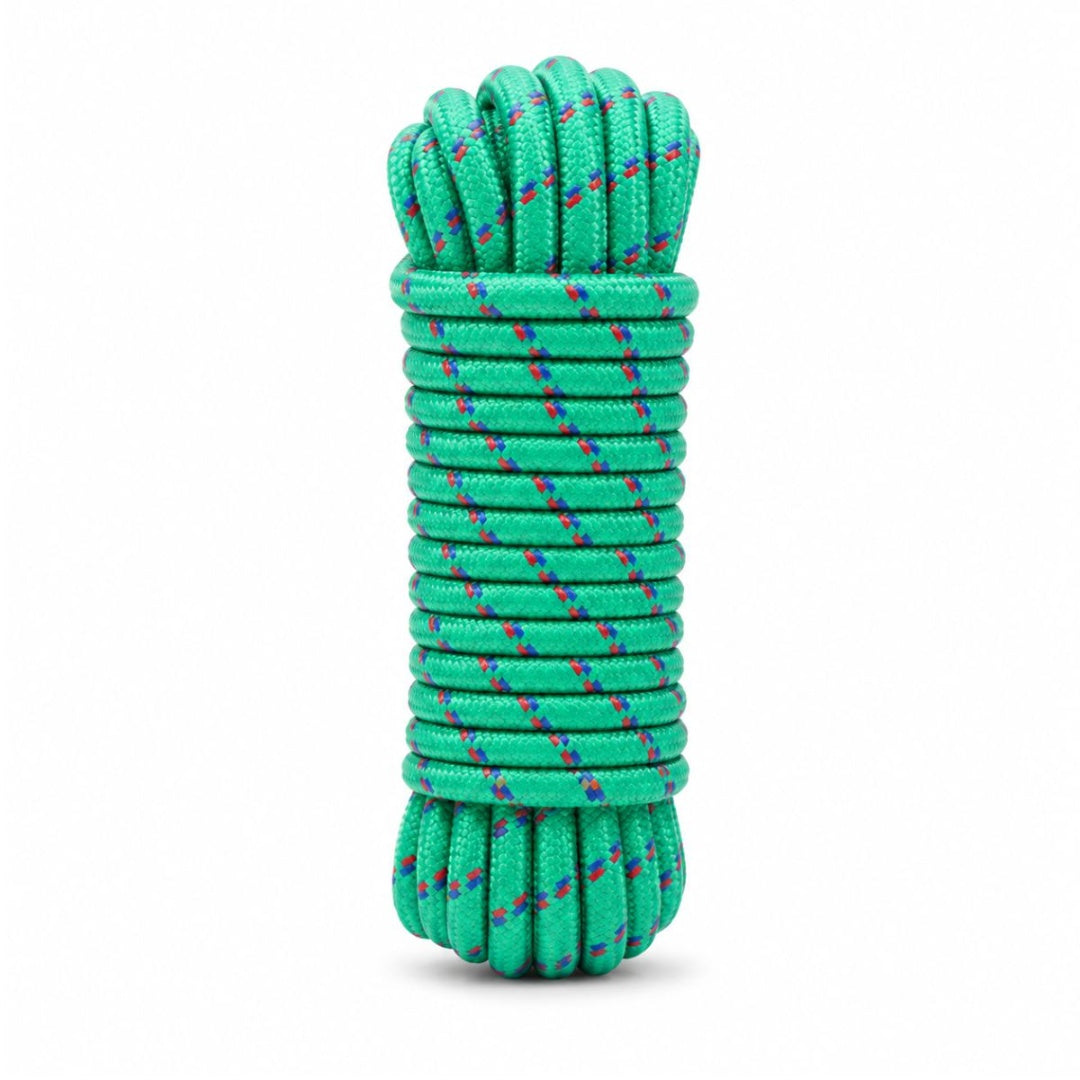 Cuerda verde para ropa 4mm x 10Mts