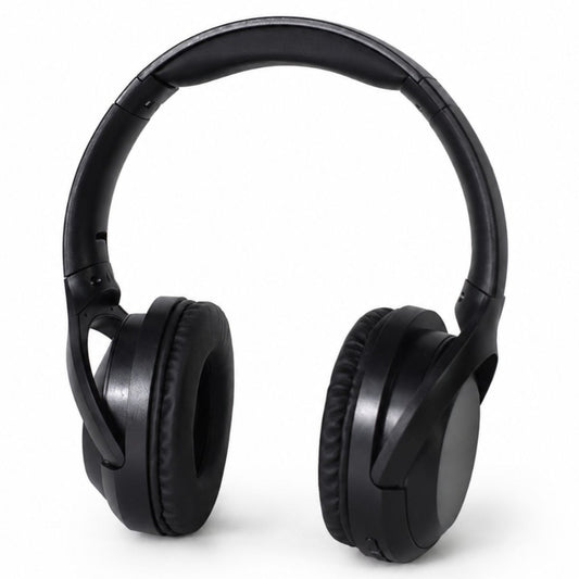 Auriculares bluetooth inalámbricos plegables negro
