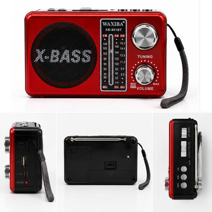 Radio portátil AM/FM/SW con Bluetooth