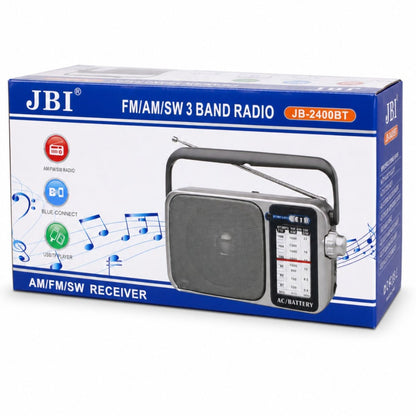 Radio portátil FM/AM/SW