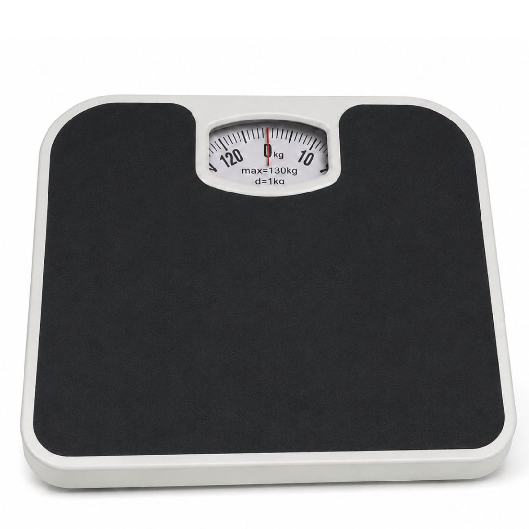 Balanza mecánica de baño Vigore 130kg. Negro