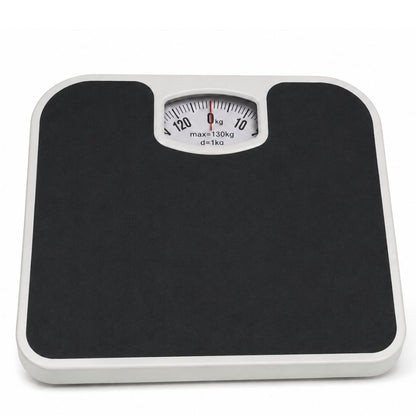Balanza mecánica de baño Vigore 130kg. Negro