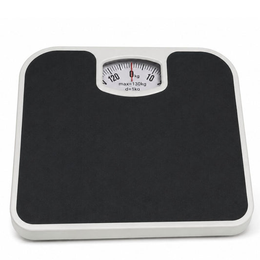 Balanza mecánica de baño Vigore 130kg. Negro