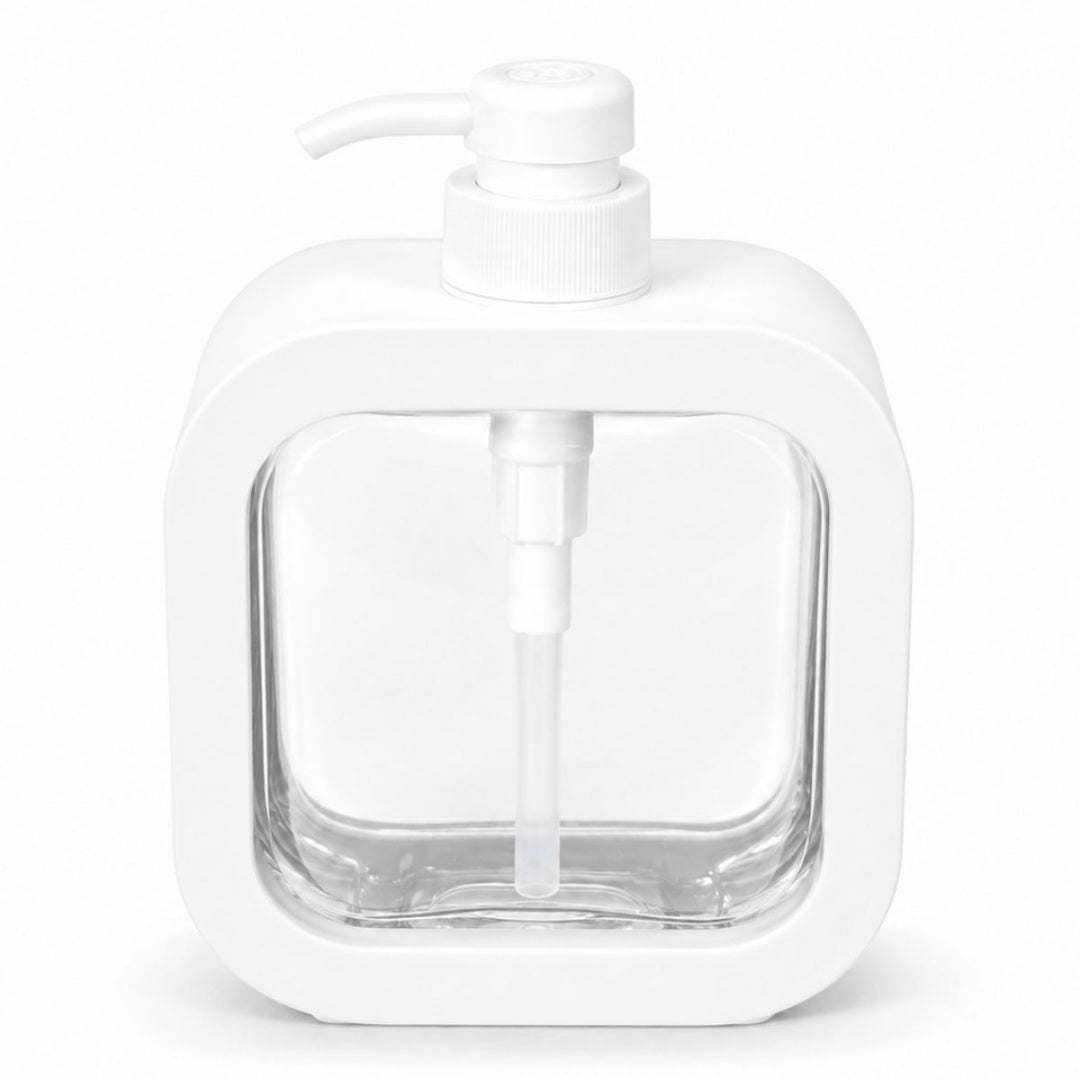 Dispensador de jabón líquido 500ml. Blanco
