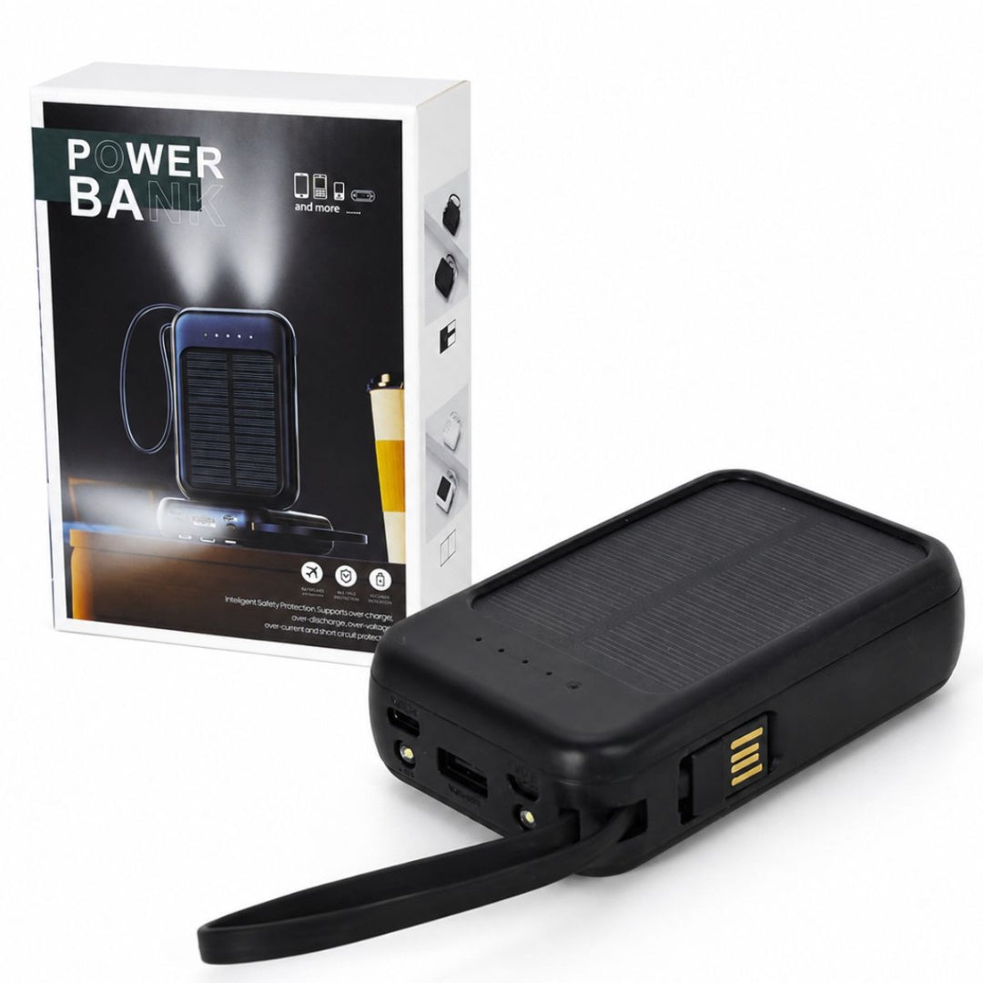 Power Bank 4000mAh con cables integrados