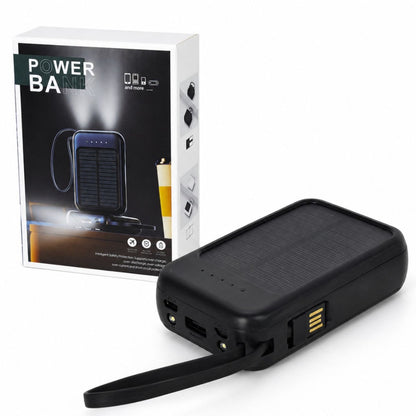 Power Bank 4000mAh con cables integrados