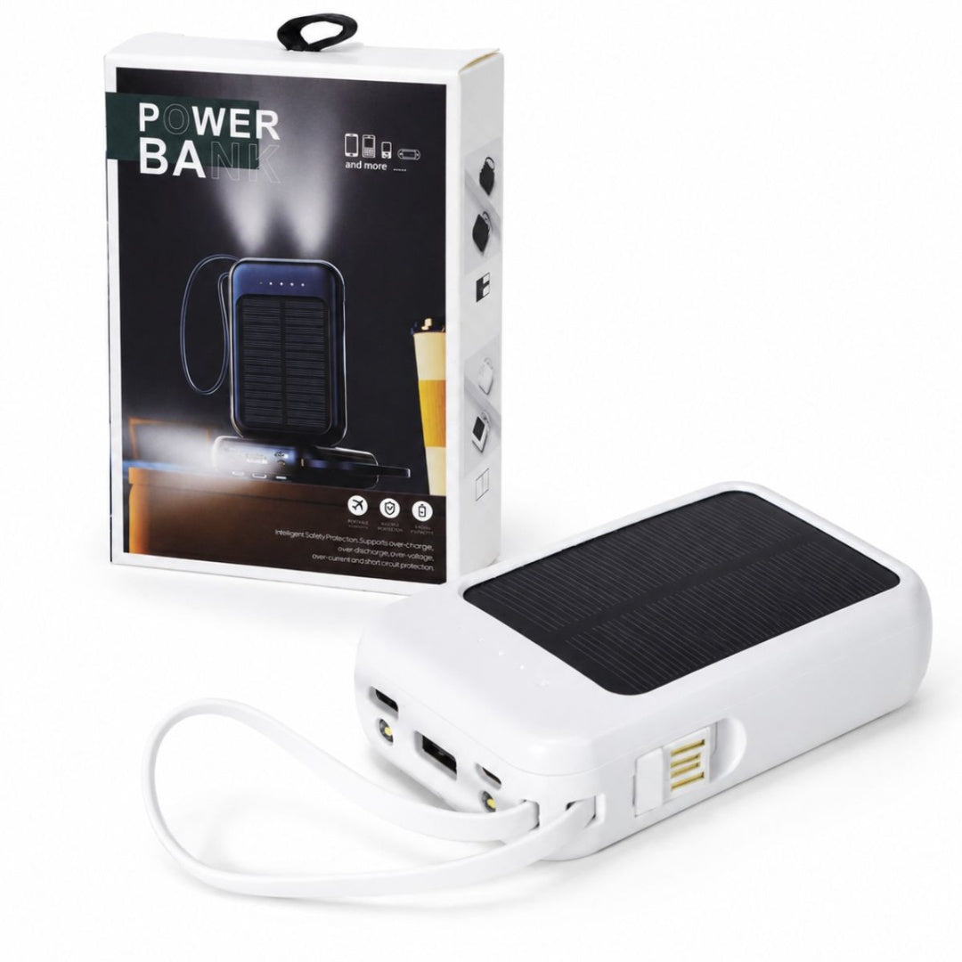 Power Bank 4000mAh con cables integrados