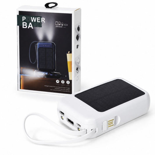 Power Bank 4000mAh con cables integrados