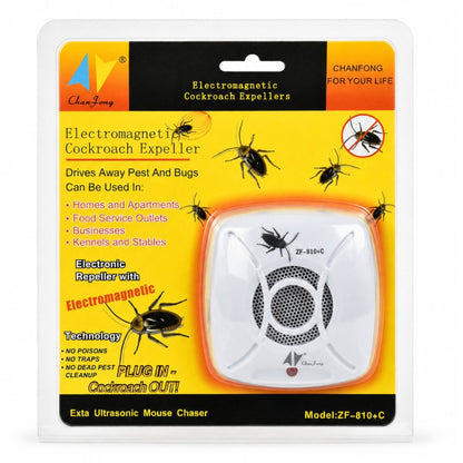 Repelente ultrasónico para cucarachas 220V