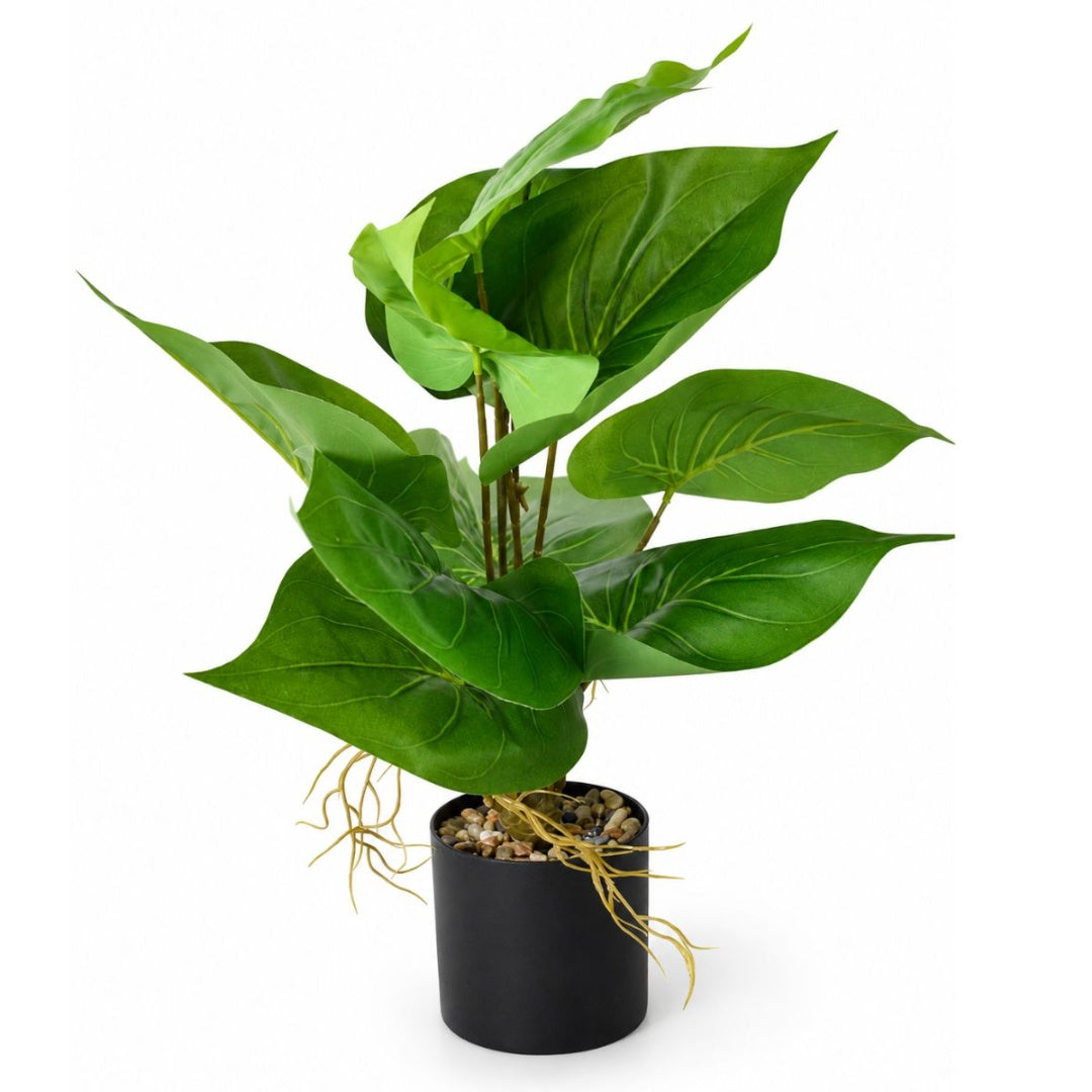 Planta artificial decorativa con maceta 45cm