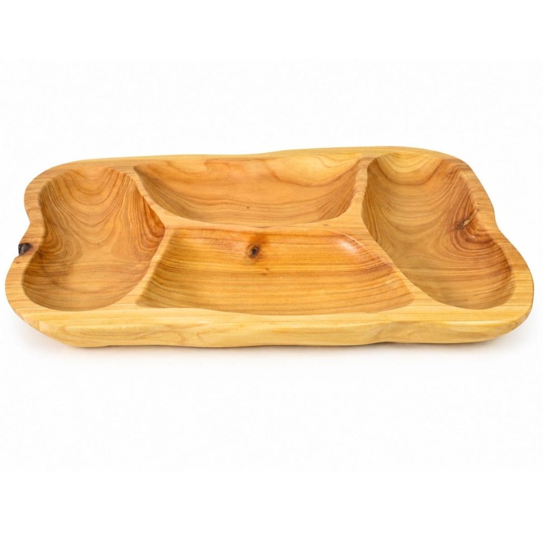 Bandeja de madera para picadas 40x28x4cm