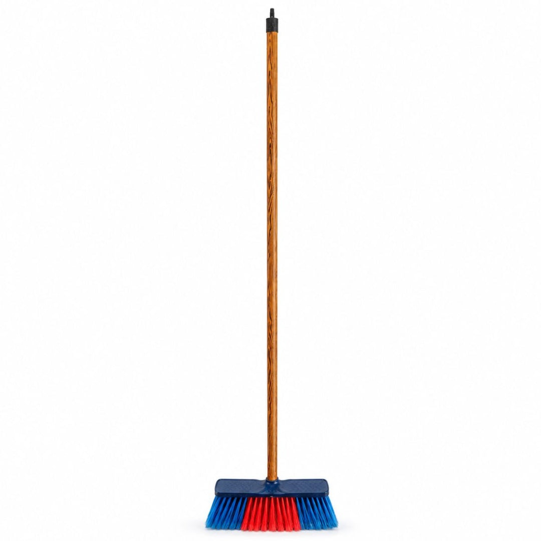 Escoba para interior azul 135cm