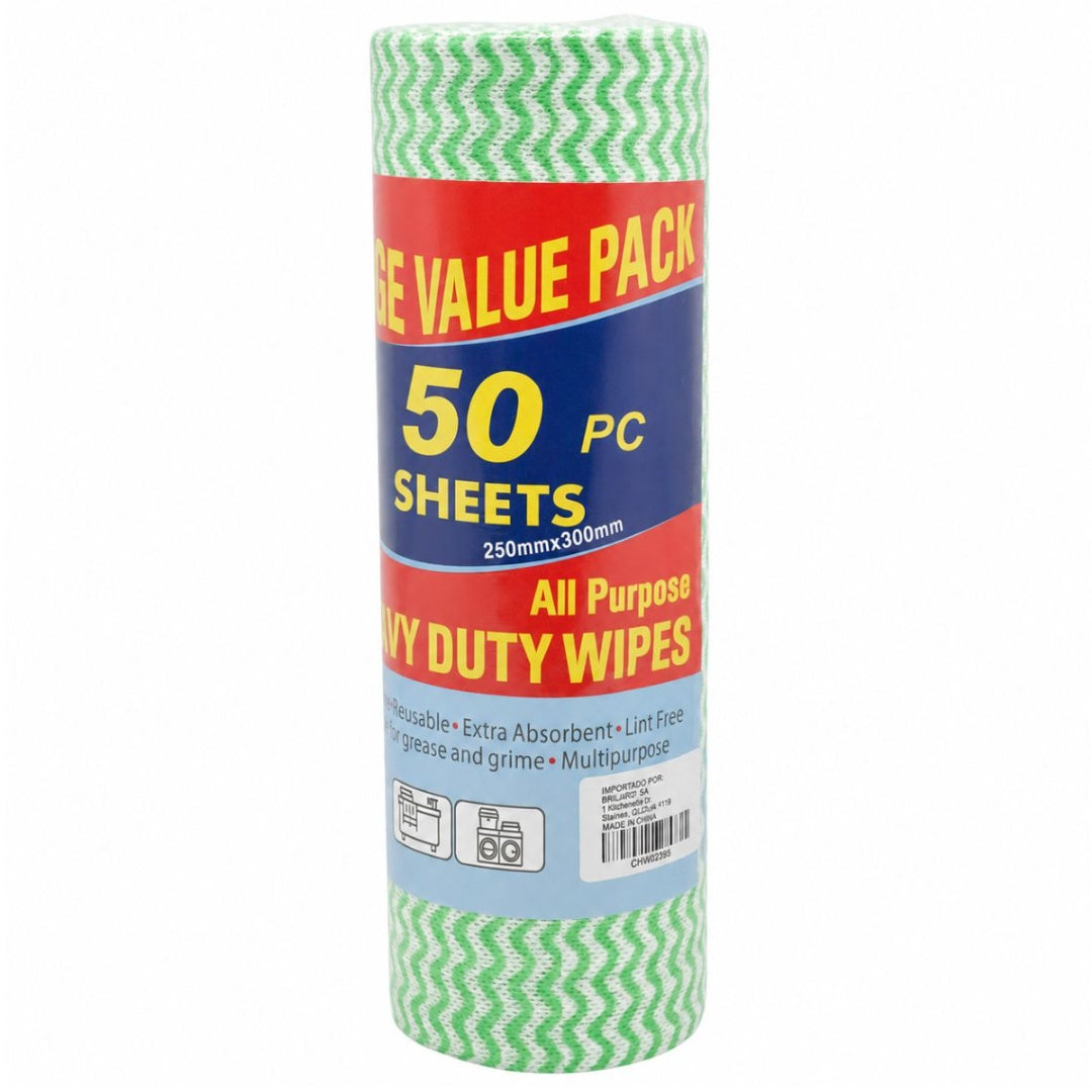 Rollo de toallas de limpieza multiusos 50pcs.