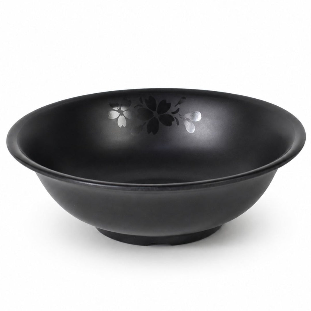 Bowl negro de melamina 20x6cm