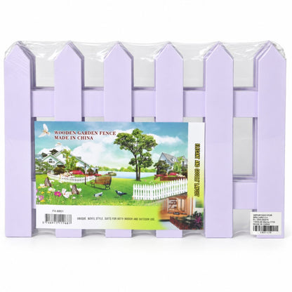 Cercos decorativos de madera set x2 unidades