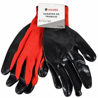 Guantes de trabajo con recubrimiento. Vigore