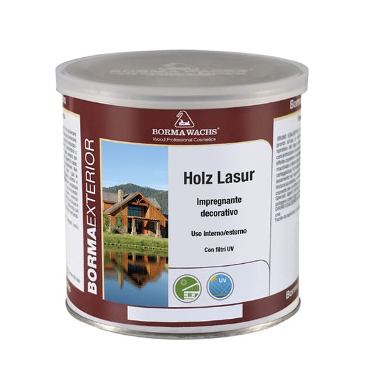 Borma Holzwachs Lasur - Protector para madera 3 en 1