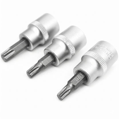 JUEGO DE DADO Y PUNTA TORX 1/4” – 3/8” 29PZ LH1978