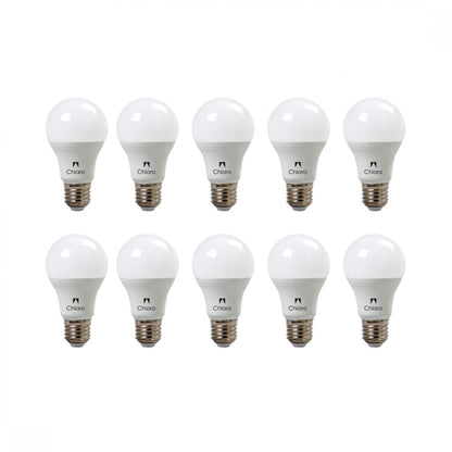 Pack x 10 pcs - Lámpara Led estándar 7W E27