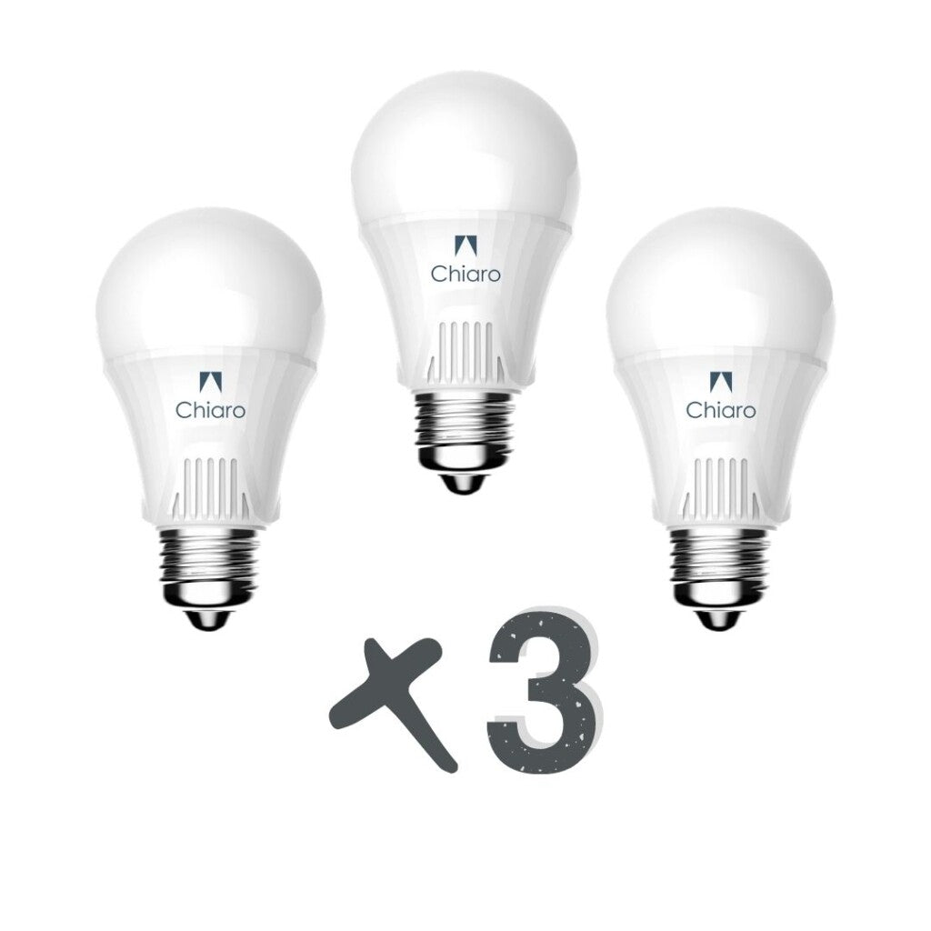 Pack x 3 Lámparas led estándar 11w E27 CHIP SAMSUNG Luz cálida