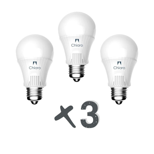 Pack x 3 Lámparas led estándar 11w E27 CHIP SAMSUNG Luz cálida