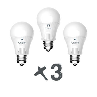 Pack x 3 lámparas led estándar 15w E27 CHIP SAMSUNG luz cálida