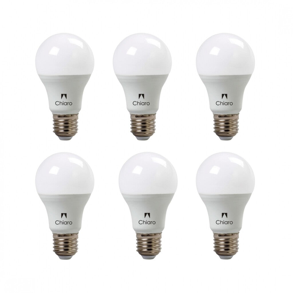 Pack x 6 pcs - Lámpara Led estándar 7W E27