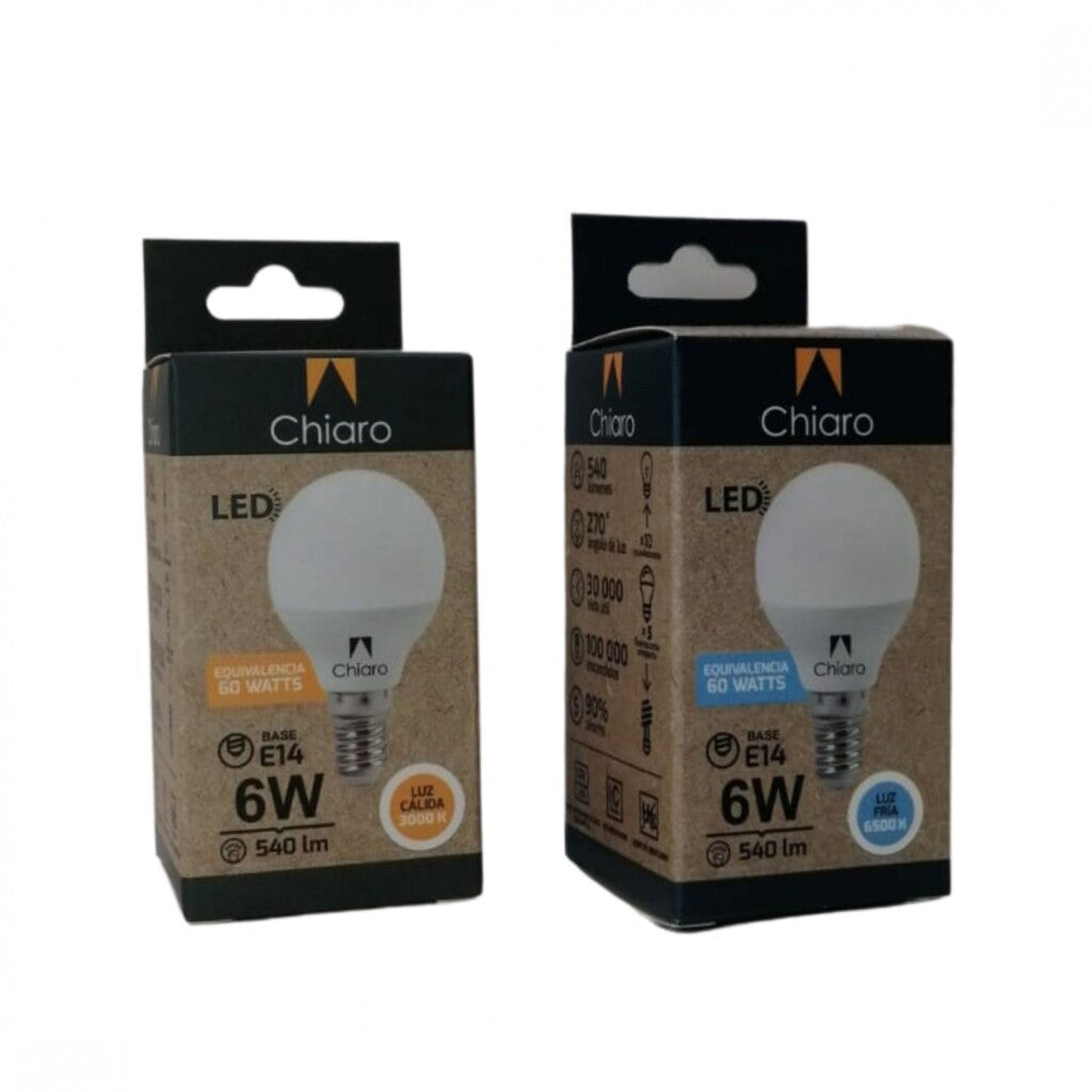 Pack x3 pcs - Lampara LED Gota, E14 6W