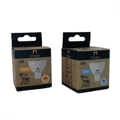 Pack x3 pcs Lampara LED tipo dicroica MR16 7W