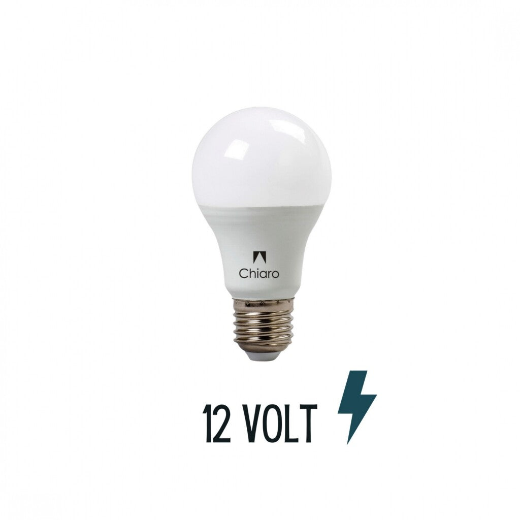 Pack x4 pcs - Lámpara led 12 VOLT E27-10W Luz Fría