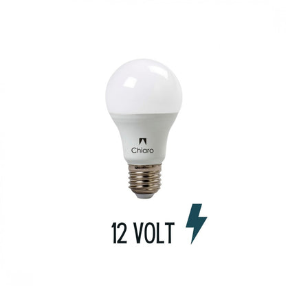 Pack x4 pcs - Lámpara led 12 VOLT E27-10W Luz Fría