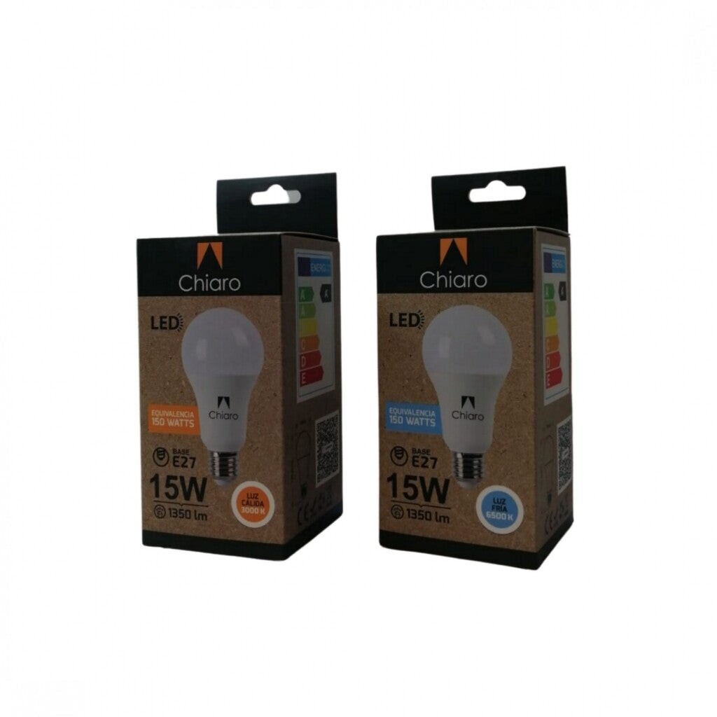 Pack x4 pcs - Lámpara led estándar 15W E27