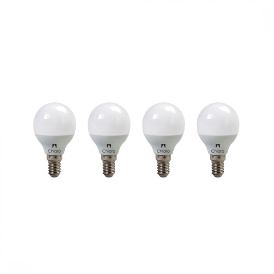 Pack x4 pcs - Lampara LED Gota, E14 6W