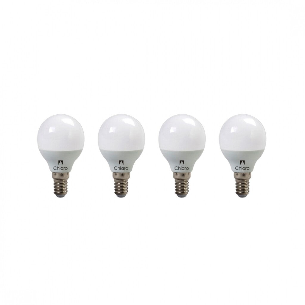 Pack x4 pcs - Lampara LED Gota, E14 6W