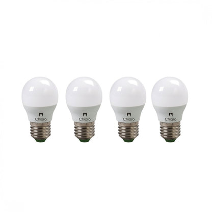 Pack x4 pcs - Lampara LED Gota, E27 6W