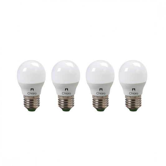 Pack x4 pcs - Lampara LED Gota, E27 6W