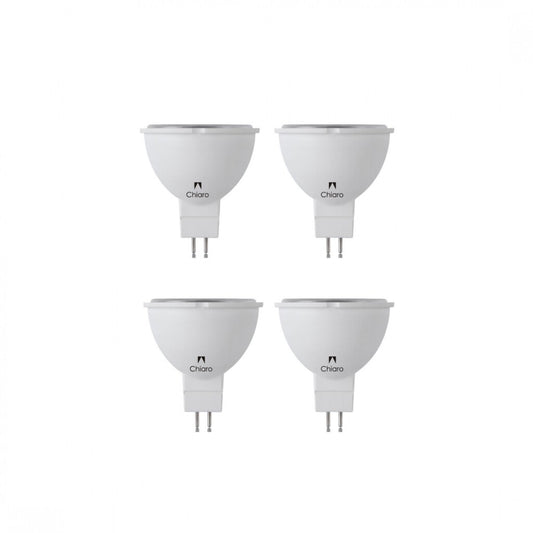 Pack x4 pcs Lampara LED tipo dicroica MR16 7W