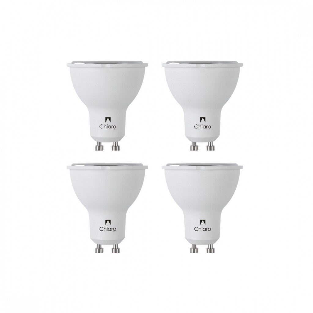 Pack x4 pcs Lamparas LED tipo dicroica GU10 7W