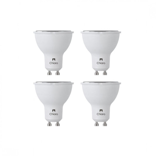Pack x4 pcs Lamparas LED tipo dicroica GU10 7W