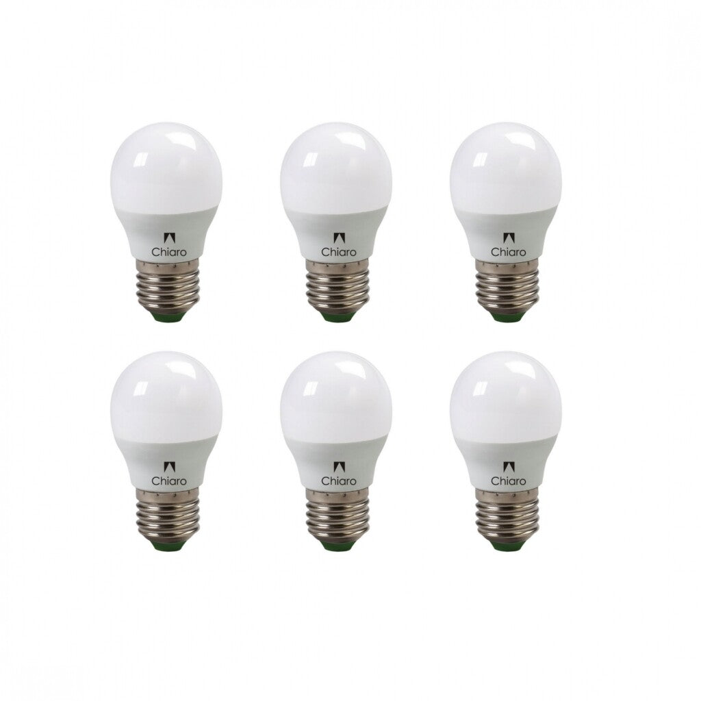 Pack x6 pcs - Lampara LED Gota, E27 6W