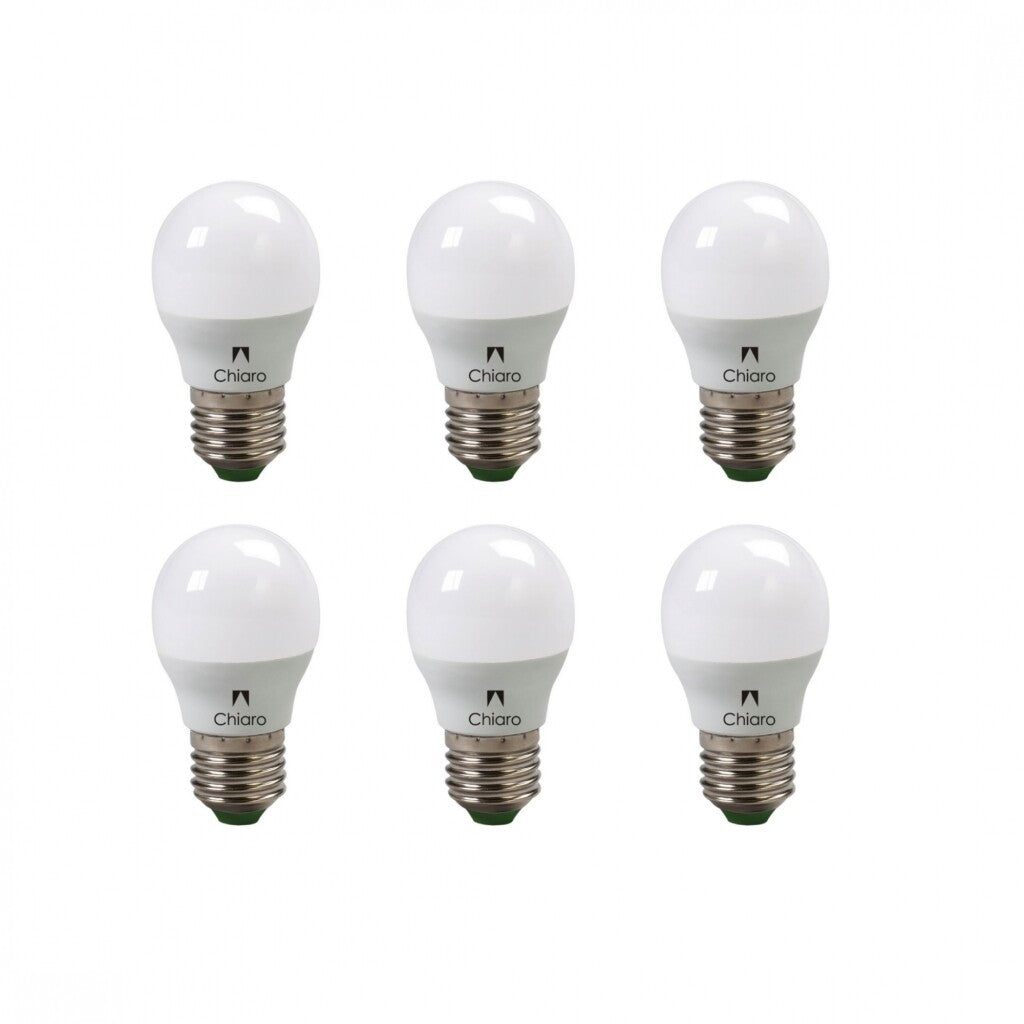 Pack x6 pcs - Lampara LED Gota, E27 6W