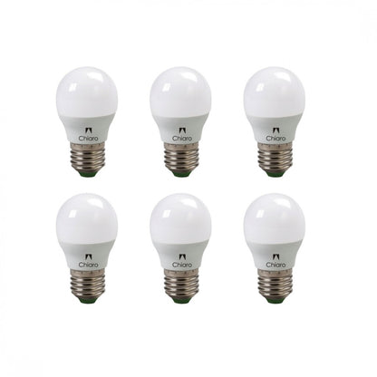 Pack x6 pcs - Lampara LED Gota, E27 6W