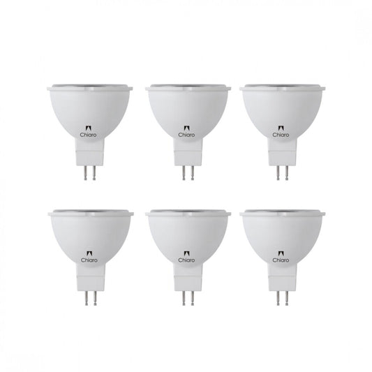 Pack x6 pcs Lampara LED tipo dicroica MR16 7W